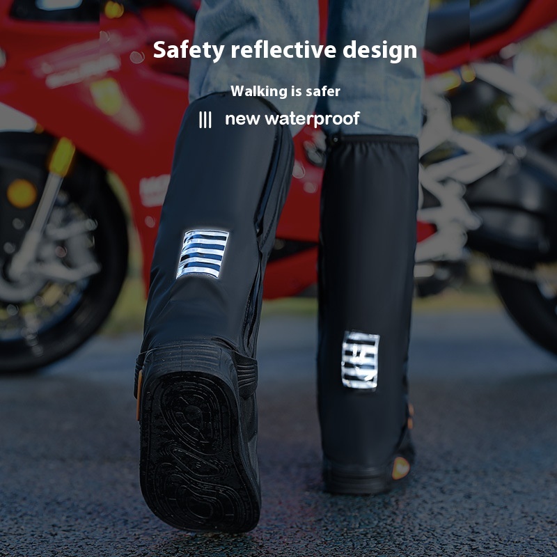 Outer Strap Extra Thick High Top Waterproof Overshoe foto 5