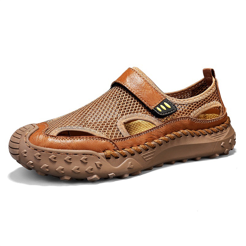 Summer Outdoor Casual Hollow Mesh Surface Breathable Men's Sandals foto 5