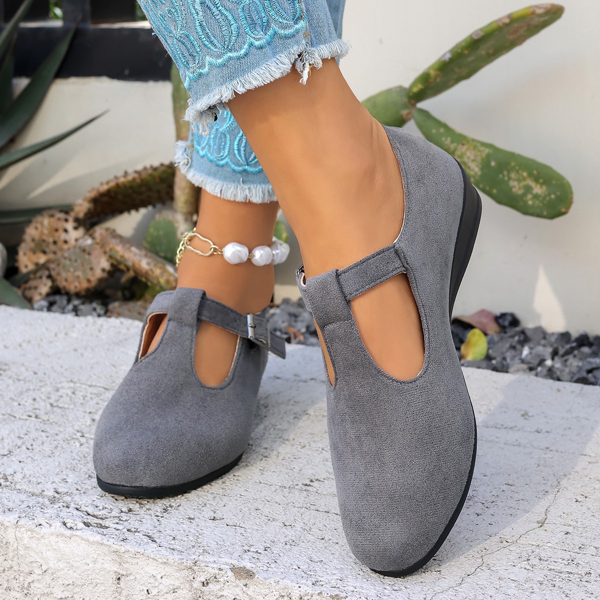 Spring New Pointed-toe Womens Shoes European And American Style foto 2