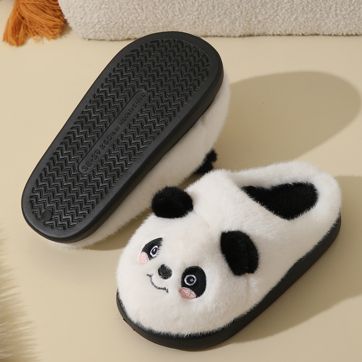 Cartoon Cotton Slippers For Autumn And Winter Home And Indoor Use foto 3