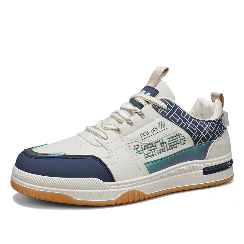 Low Cut Lace Up Thick Soled Sports Board Shoes Are Fashionable foto 5