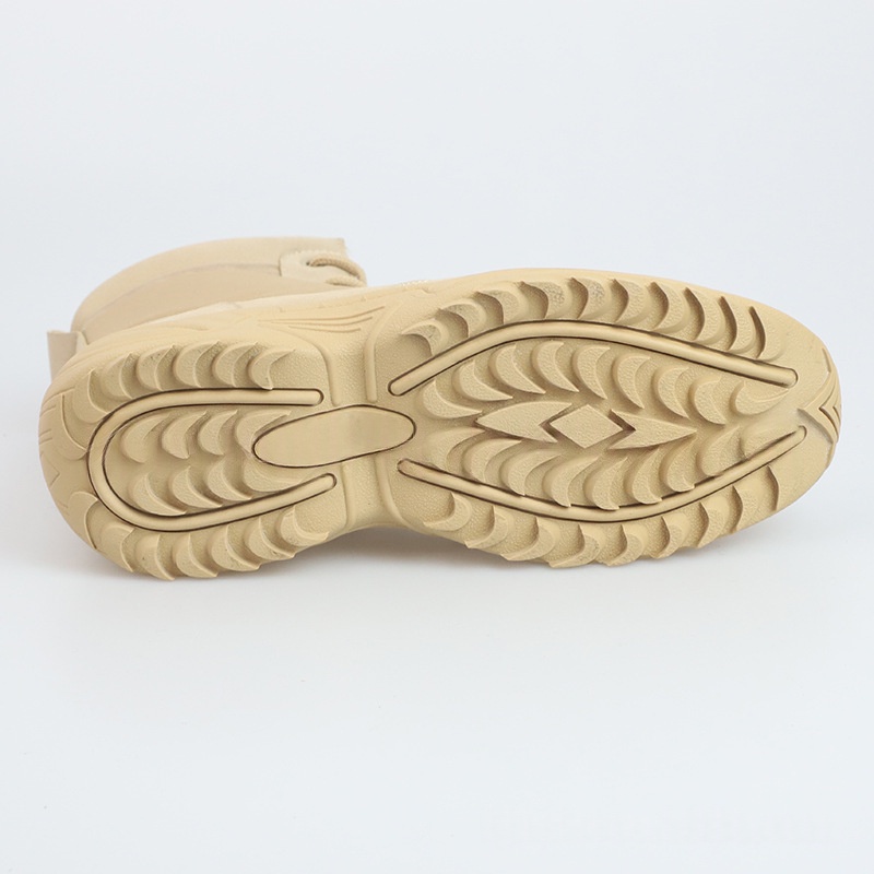 British-style High-top Camouflage Outdoor Shoes, Wear-resistant And Non-slip Hiking Boots