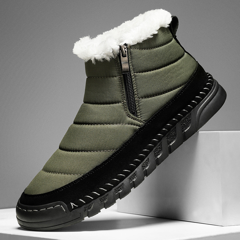Plus Size Snow Boots Men's Outdoor Thickened Warm foto 4