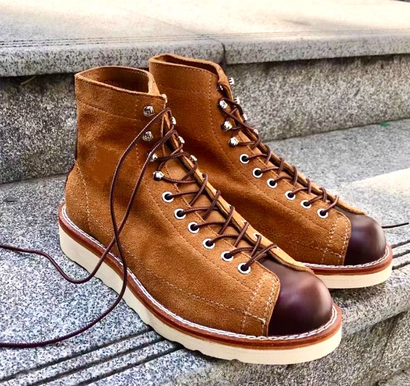 Stitching Martin Boots Retro Easy Matching British Style Working Boots foto 2