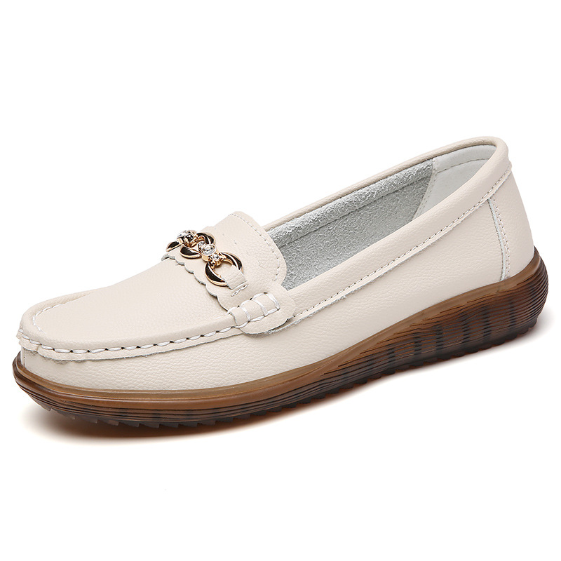 Tendon Bottom Mother Shoes Flat Non-slip Soft Bottom foto 3