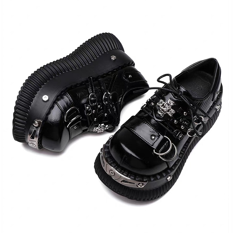 Platform Shoes Women's Sweet Cool Hot Girl Gothic Platform Shoes Dark foto 4