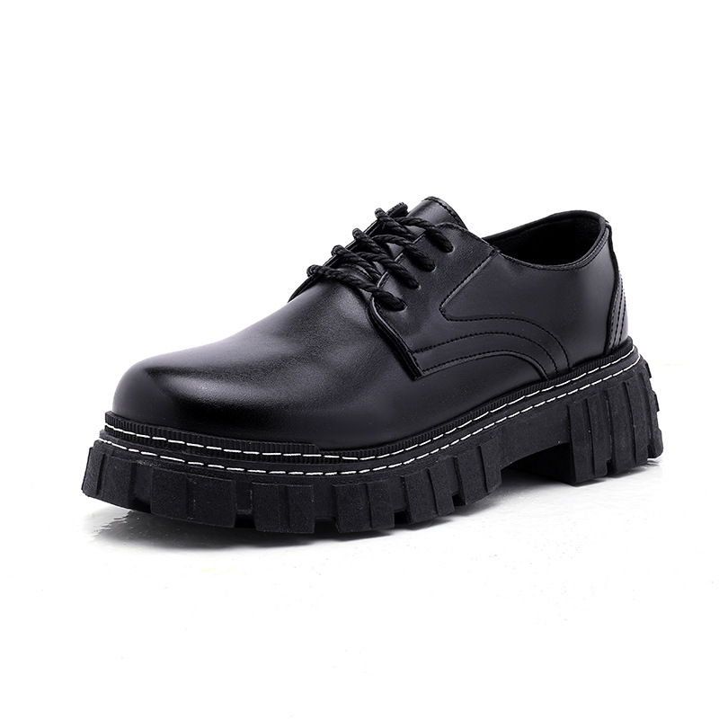 Online Influencer Men's Shoes Black Talent Spring And Autumn foto 5