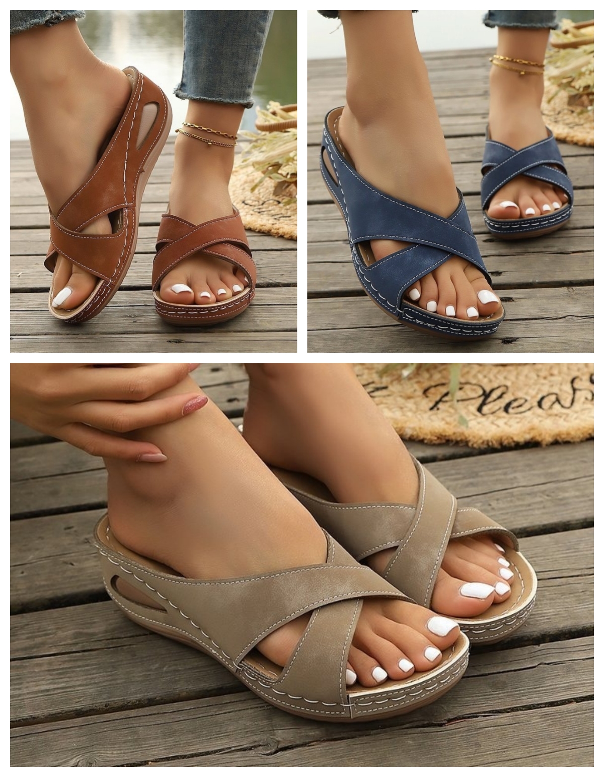Summer Outdoor Lightweight Beach Sandals foto 3
