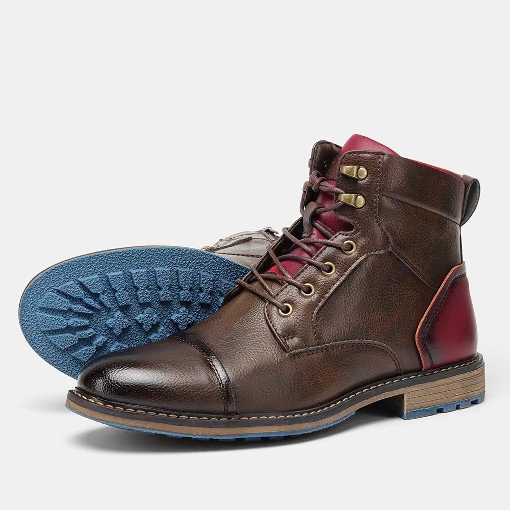Men's Fashion High-top Martin Boots foto 4