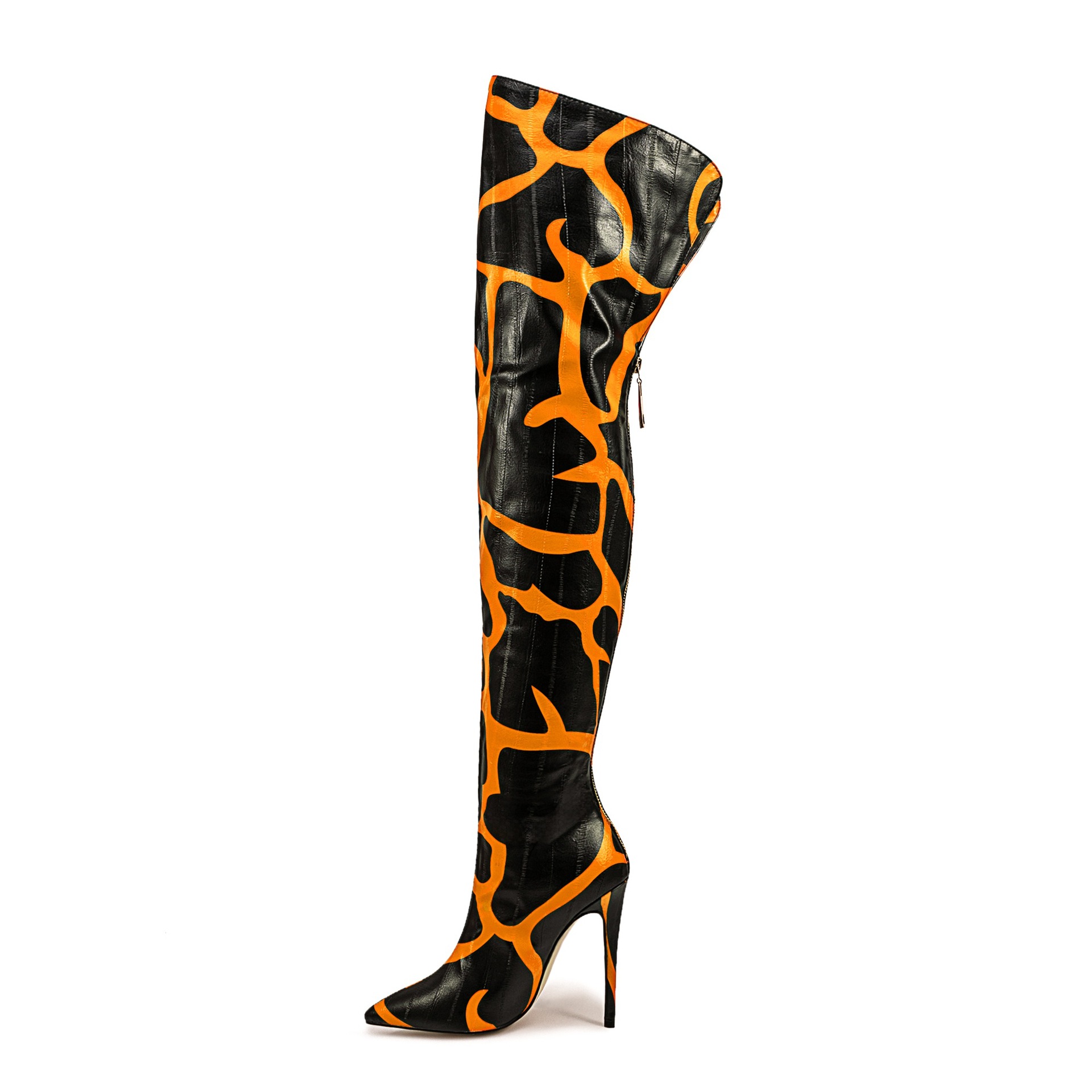 Pointed-toe Stiletto-heeled Over-the-knee Boots For Women foto 4
