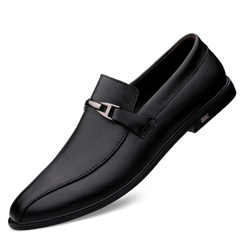 Fashion Casual Leather Shoes Versatile foto 3