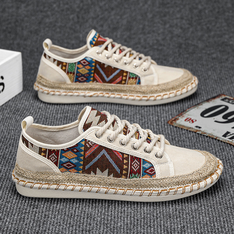 New Summer Breathable Casual Shoes Men's Cloth Shoes foto 5
