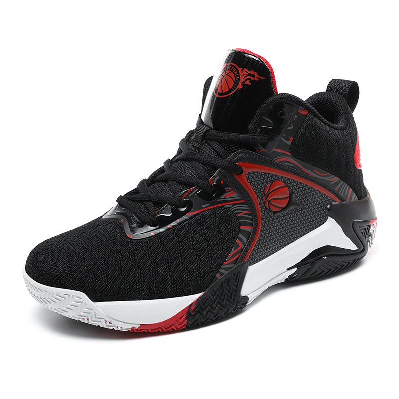 Men's Non-slip Wear-resistant Basketball Shoes Lightweight Shock Absorption Rebound foto 2