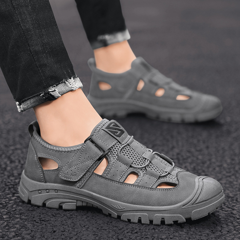 Non-Slip Hollowed-Out Toe Shoes Versatile Casual Sandals foto 4