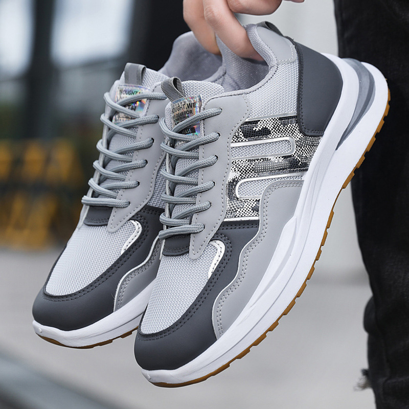 Plus Size Men's Mesh Breathable Sports Casual Shoes foto 3