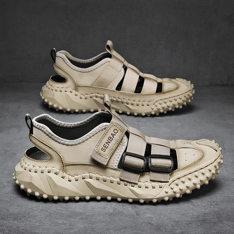 Plus Size Men's Mesh Breathable Casual Shoes Hollow Out foto 3