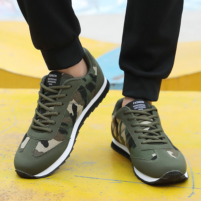 Men's And Women's Camouflage Outdoor Sports Running Shoes foto 3