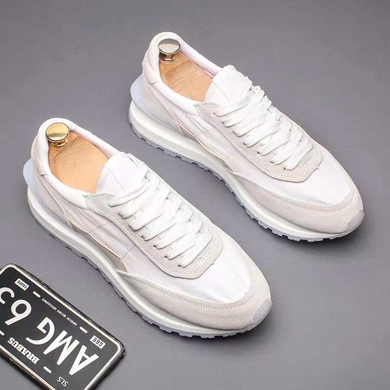 Men's Platform Fashion Trendy Shoes Retro British Style Sneakers foto 3