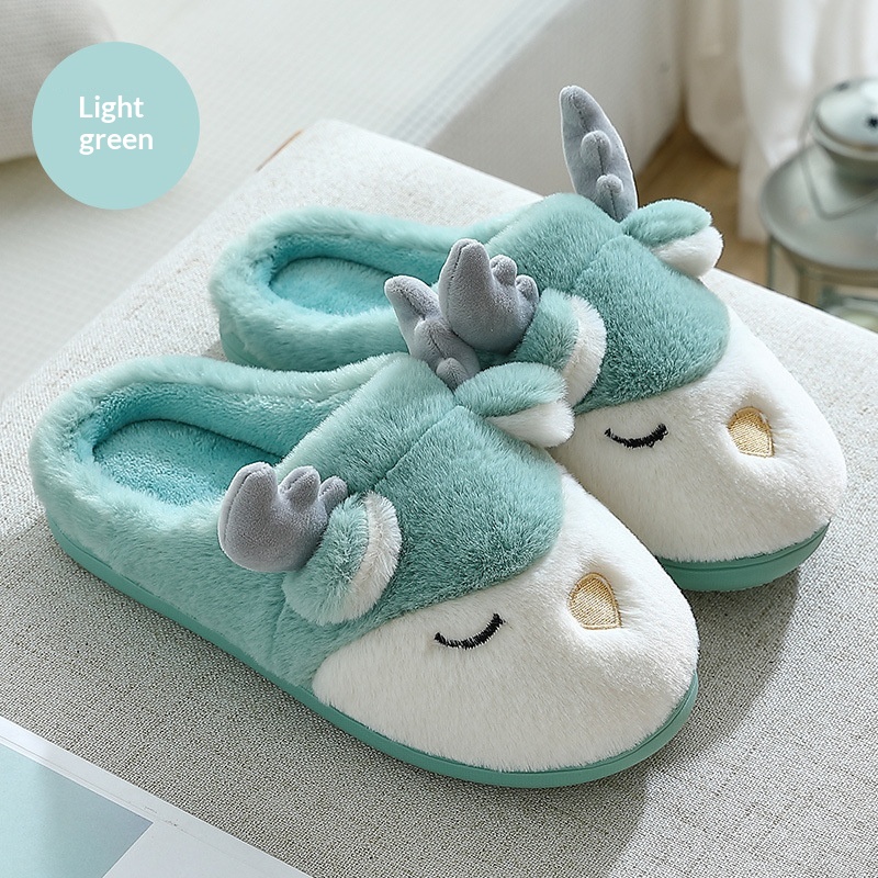 Women's Cotton Slippers For Winter, Home And Indoor Use, Non-slip foto 3
