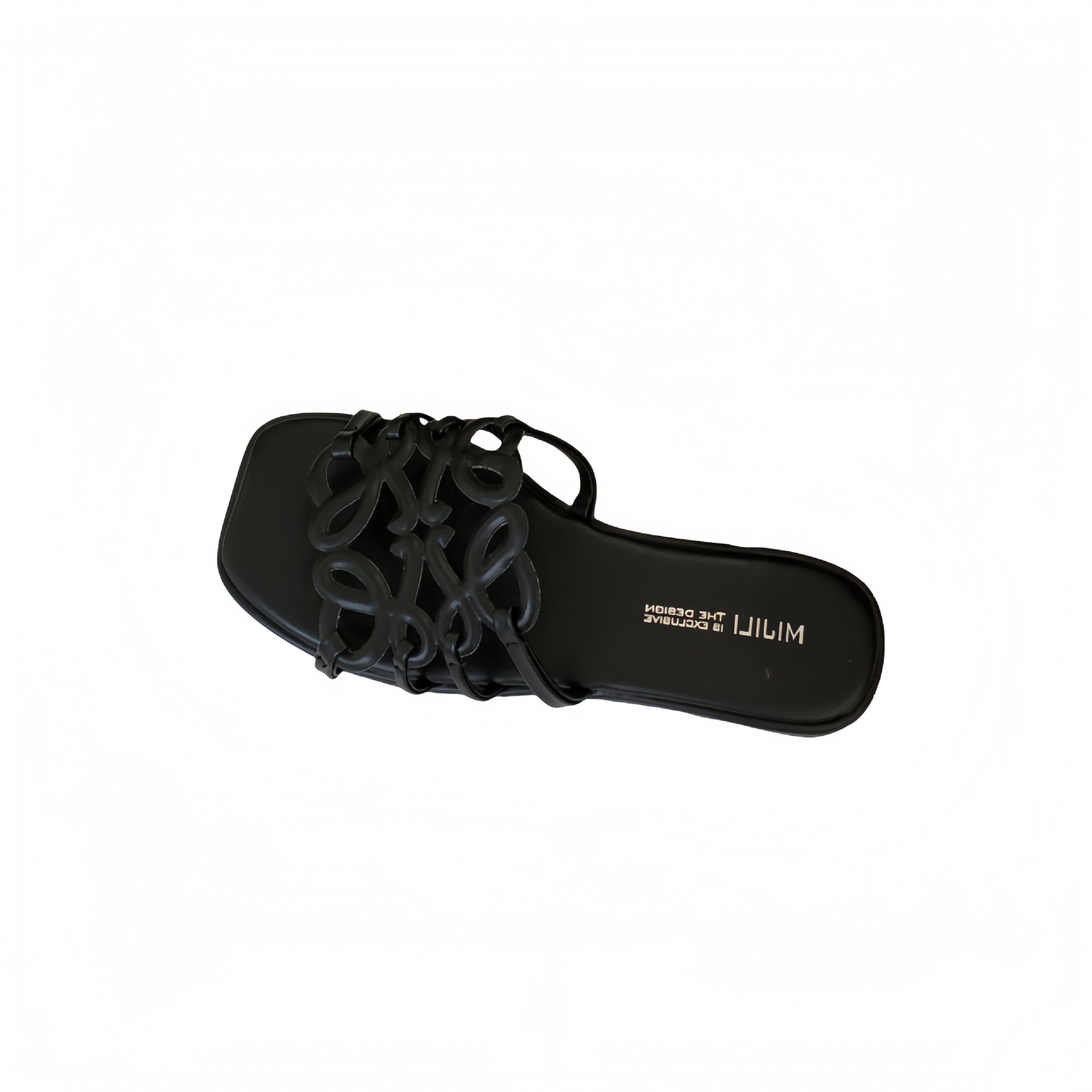 Summer Roman Style Hollow-out Slippers Flat All-match Vacation Style Beach Slippers Women foto 3