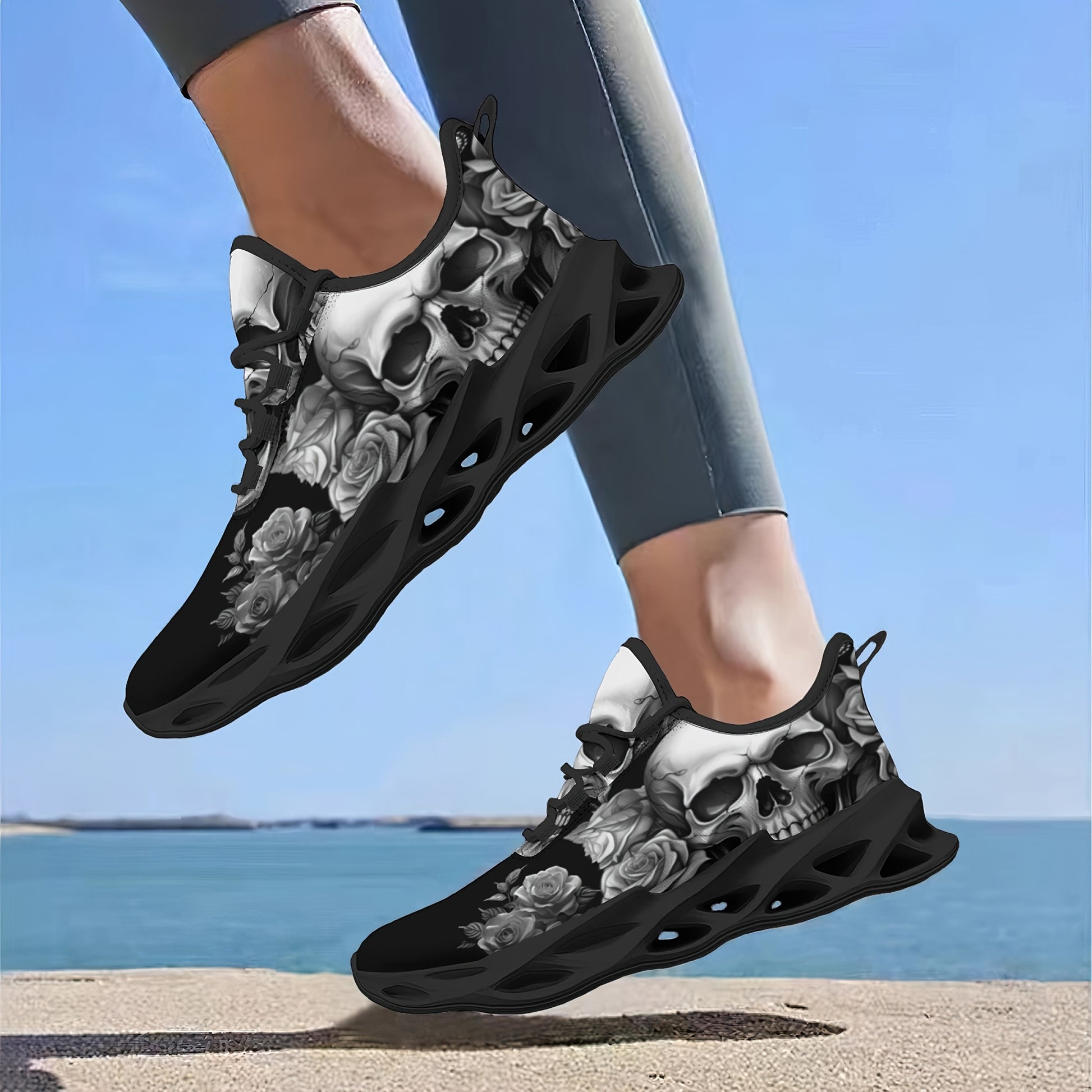 Men's Running Flyknit Sports Leisure Blade-sharp Shoes foto 4