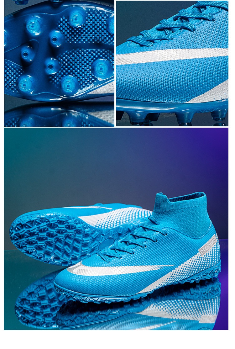 Fashionable Breathable Children's Football Shoes foto 2