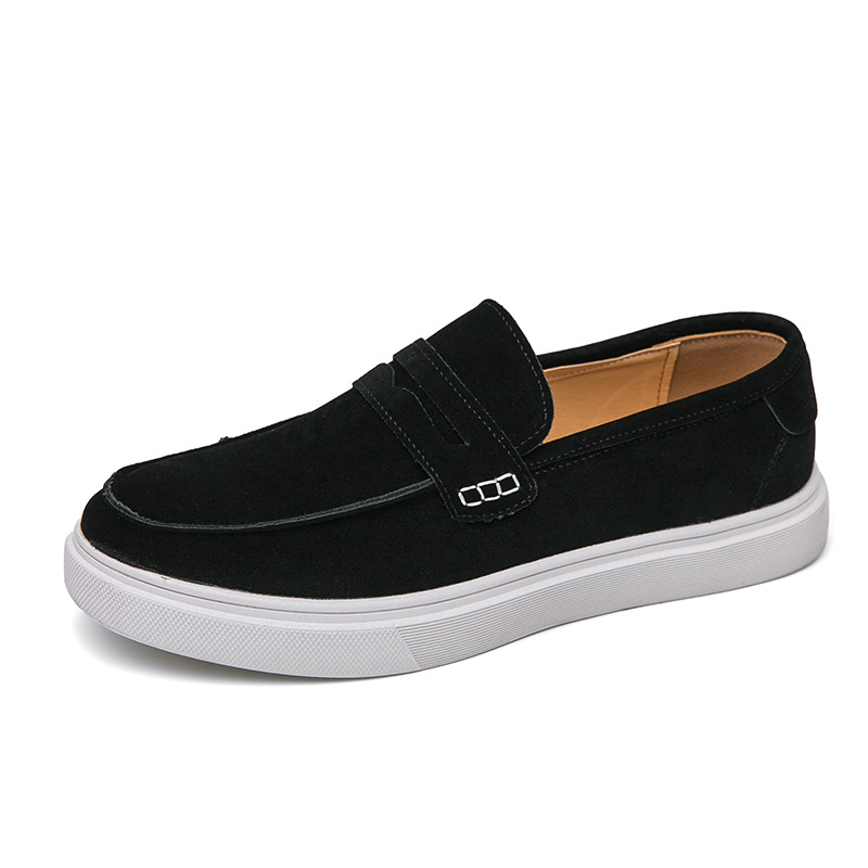 Plus Size Suede Sneakers Men's Fashion Casual Board Shoes foto 3