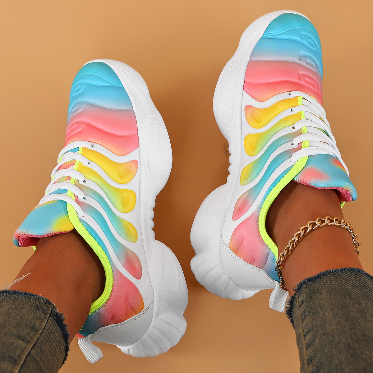 Full Foot Air Cushion Basketball Leisure Sports Running Unisex Shoes foto 2