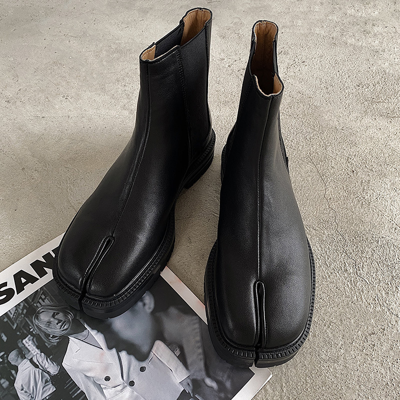 Men's And Women's British Chelsea Ankle Boots foto 3