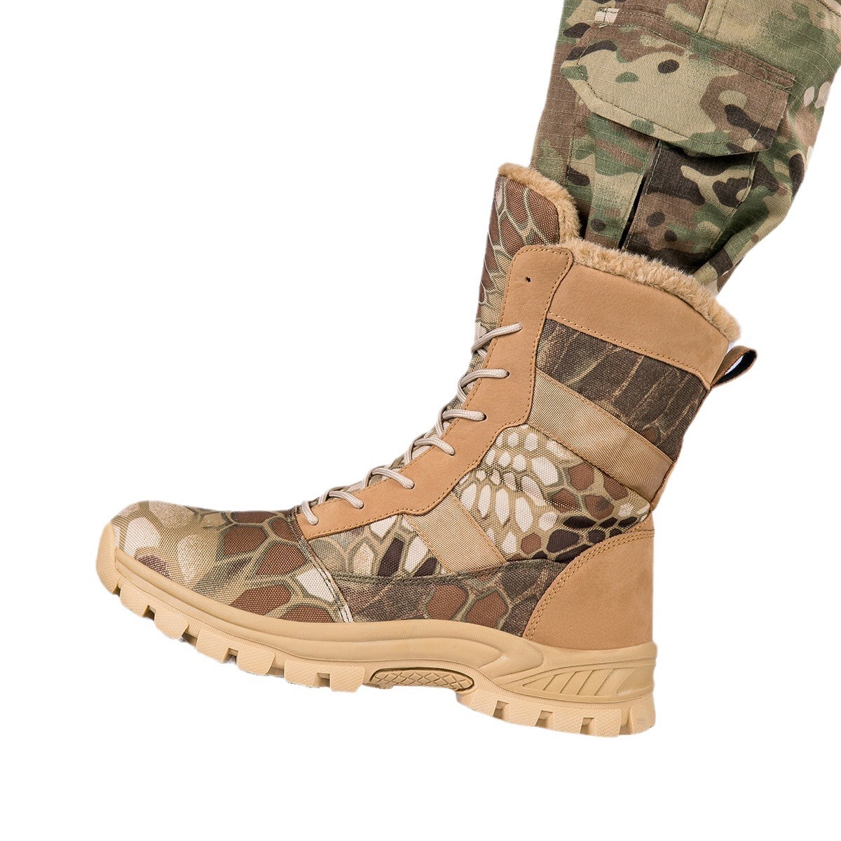 Winter Plush Thermal Cotton Boots Outdoor foto 5