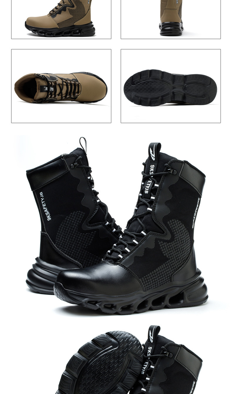 Outdoor Combat Boots Pierce Resistant High Tops foto 2