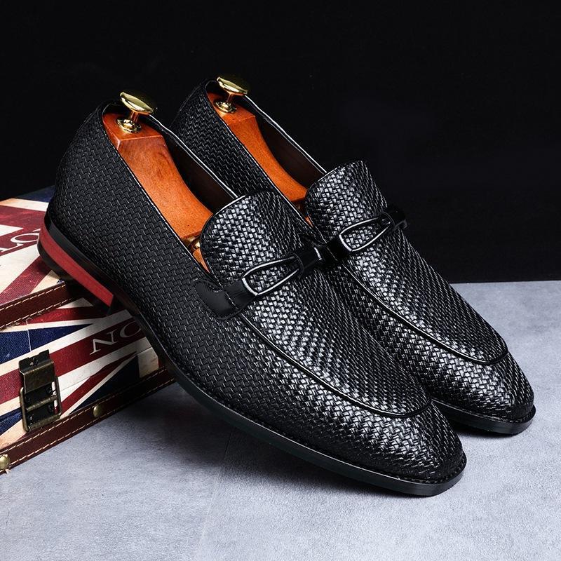 Big Yards Business Leisure Men Leather Shoes foto 5