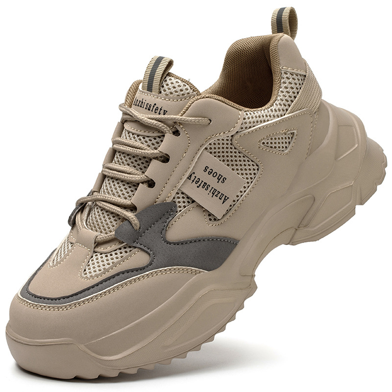 Women's Anti Smashing Lightweight Breathable Labor Protection Shoes foto 2
