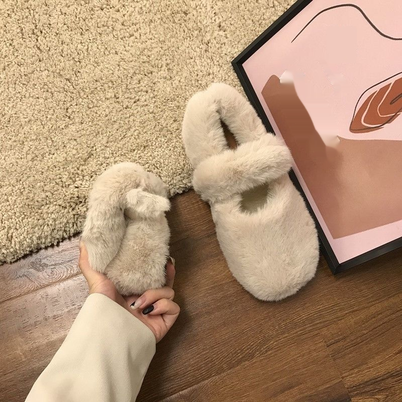 Outerwear Plus-size Women's Shoes Fluffy Shoes foto 2