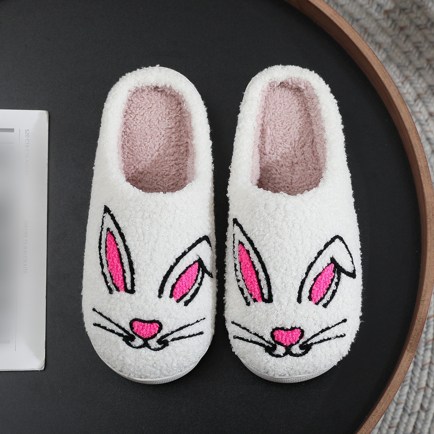 Embroidered Cotton Slippers For Household Pets And Animals foto 2