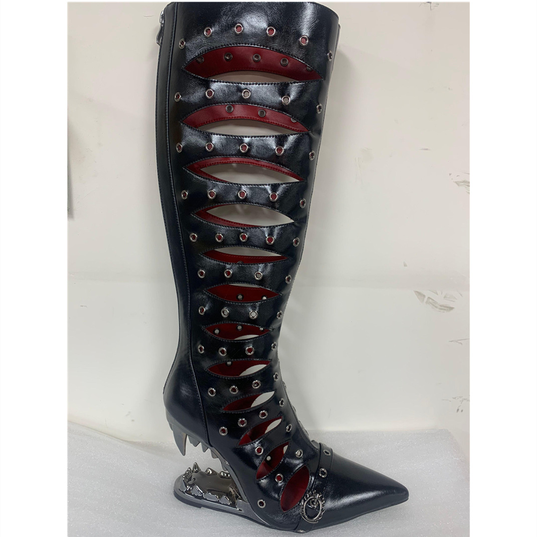 Metallic-decorated Stiletto Sandals With Open Toes And Strap Detailing foto 2