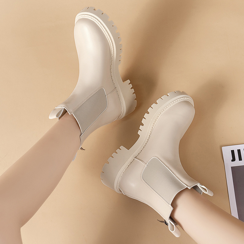 Summer Thin Platform Smoke Pipe Boots Martin foto 5