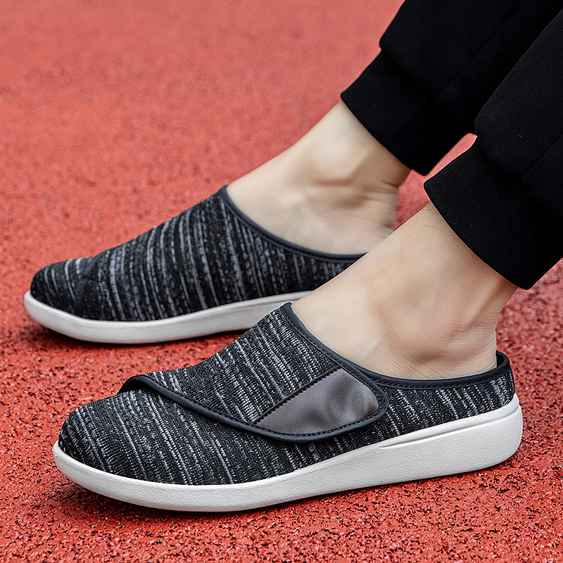 Baotou Semi-slipper Men's Summer Breathable Mesh Casual foto 3