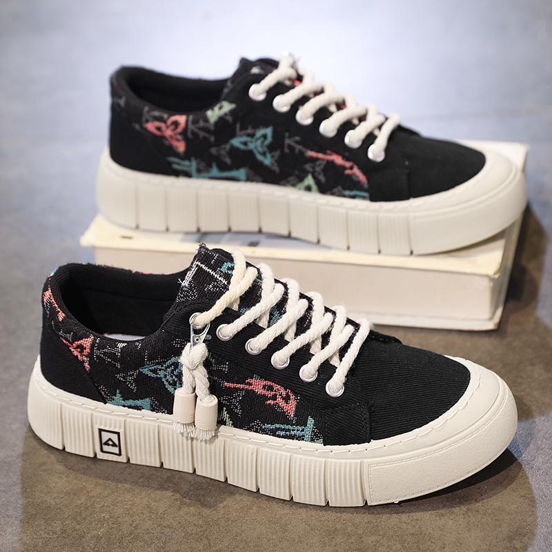 Trendy Wild Four Seasons Canvas Sneakers foto 4