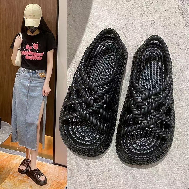 Super Soft And Cute Flower All-matching And Lightweight Non-slip Sandals foto 3