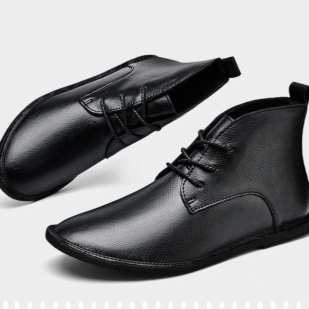 Genuine Leather Martin Vintage Fashion Leather Boots British Wild Soft Bottom Boots foto 3