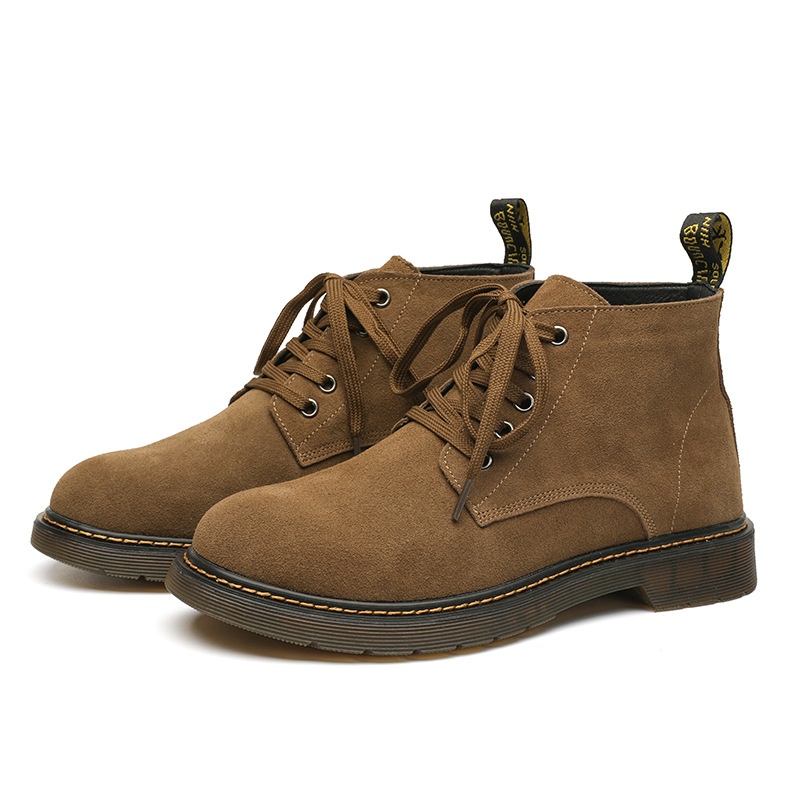 Lace-up Mid-top Warm Outdoor Work Shoes foto 2
