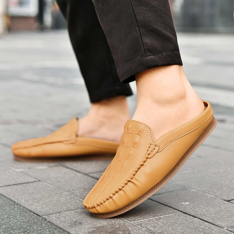 Outdoor Business-Casual Leather Men's Shoes foto 3