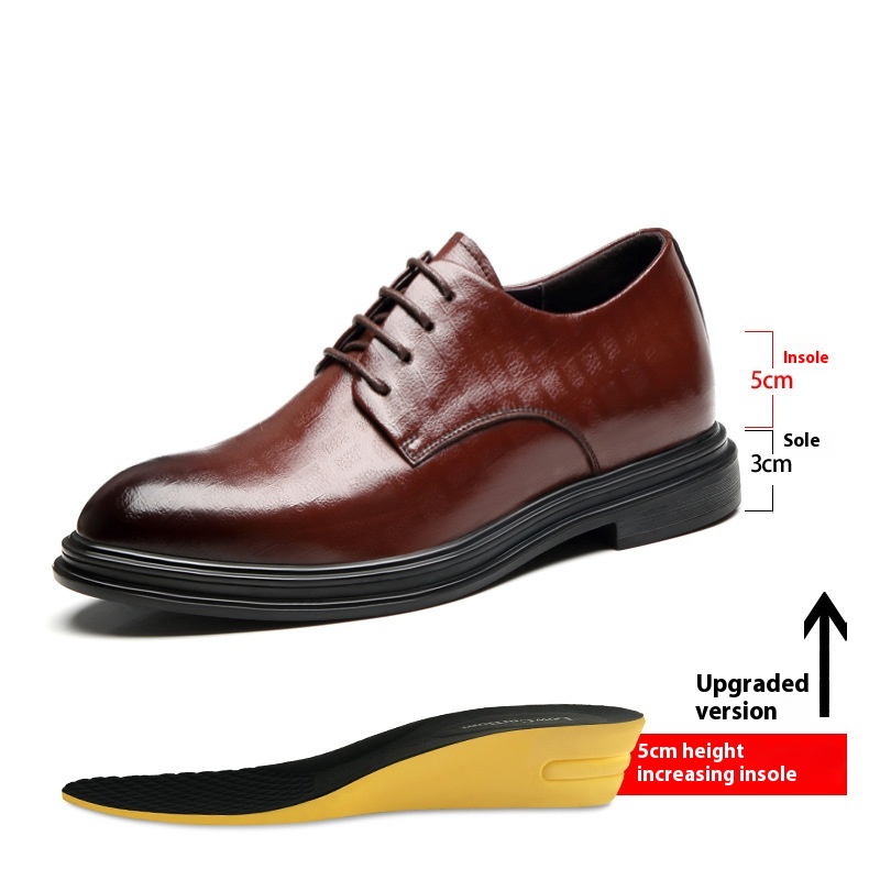 Business Formal Wear Leather Shoes Men's Leather Breathable foto 5