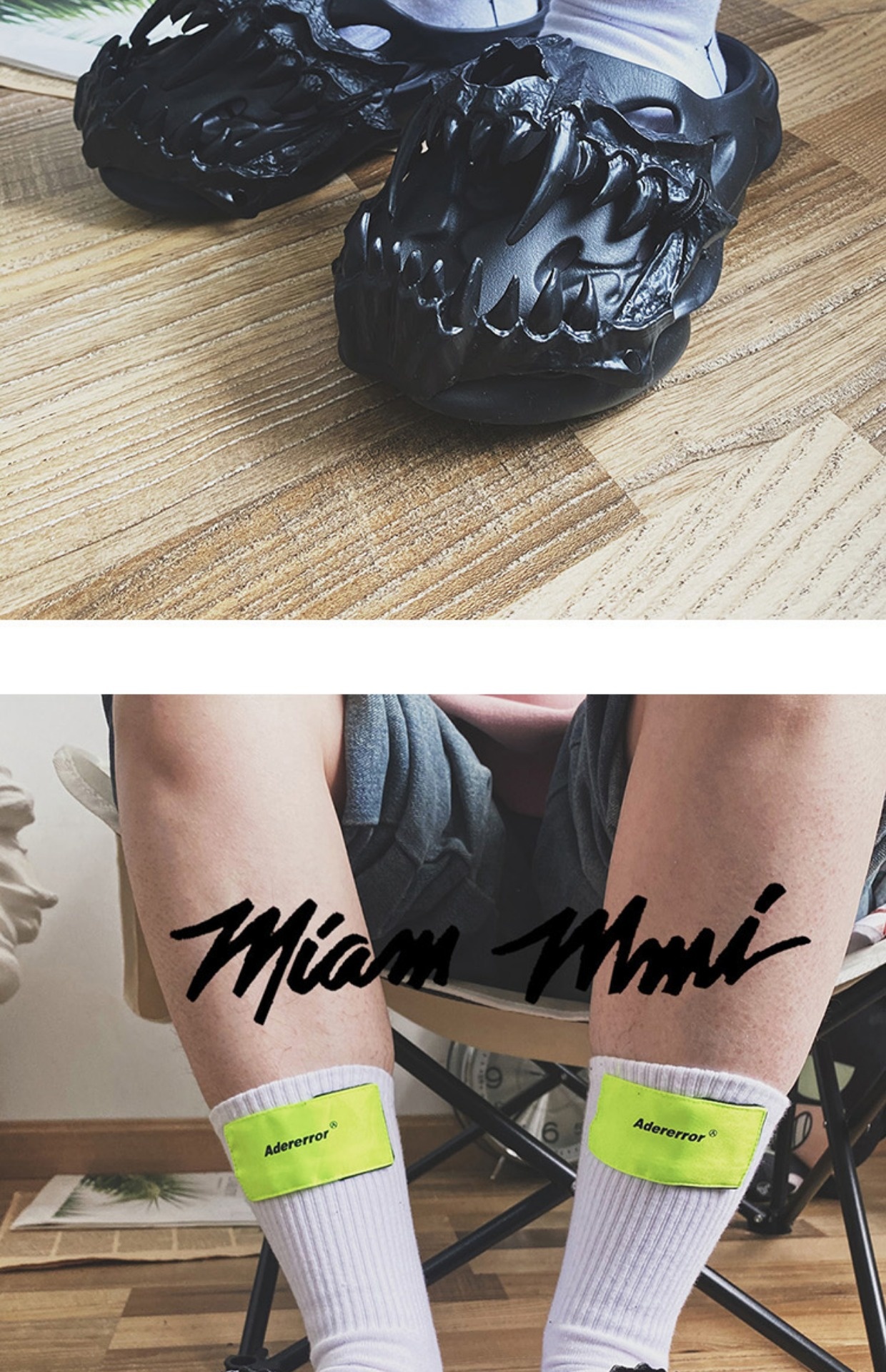 Personalized Baotou Anti Slip External Wearing Hole Shoes foto 2