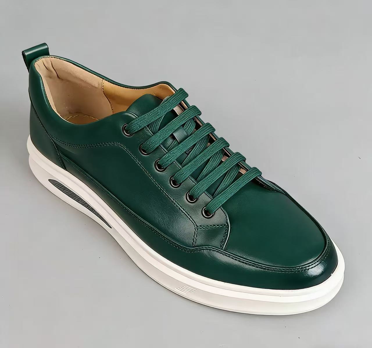 New Korean-style Versatile Mens Shoes Sports Leather Shoes foto 3