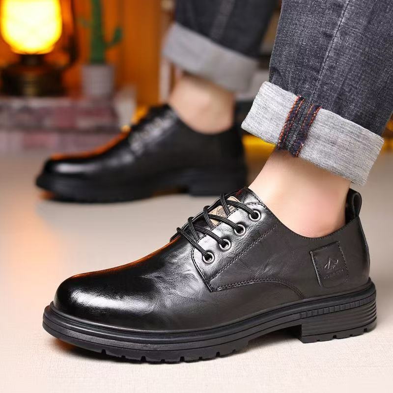 Casual, Breathable, Versatile Lace-up Slip-on Loafer Shoes foto 5