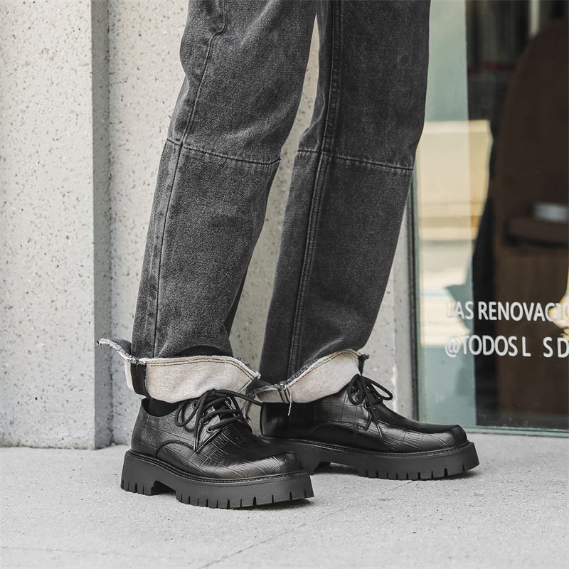Round Head Solid Color Breathable Low Casual Shoes foto 5