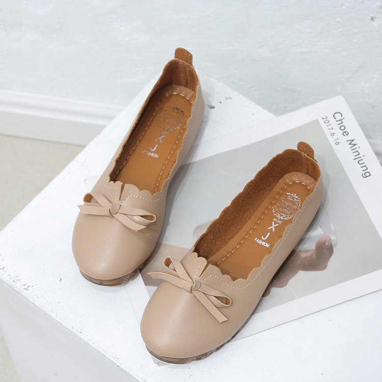 Korean Style Shallow Mouth Pumps Slip-on foto 4