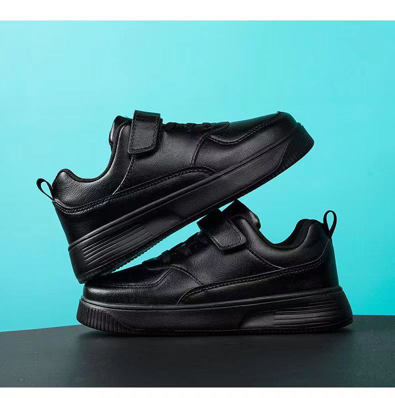 Non-slip Student Leather Waterproof Sneakers foto 3